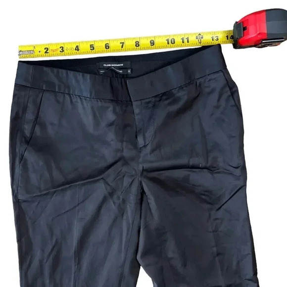 Club Monaco Black Ankle Pant Size 0 - Picture 3 of 8